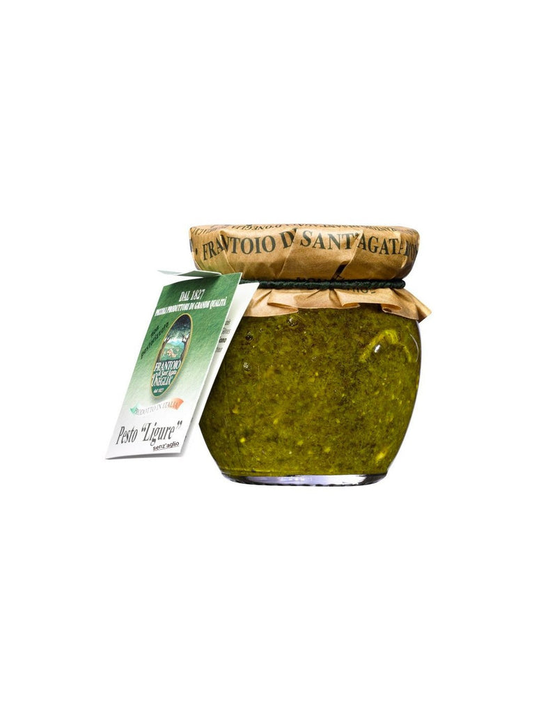 Frantoio di Sant'Agata d'Oneglia - Basil Pesto with Nuts 90g jar