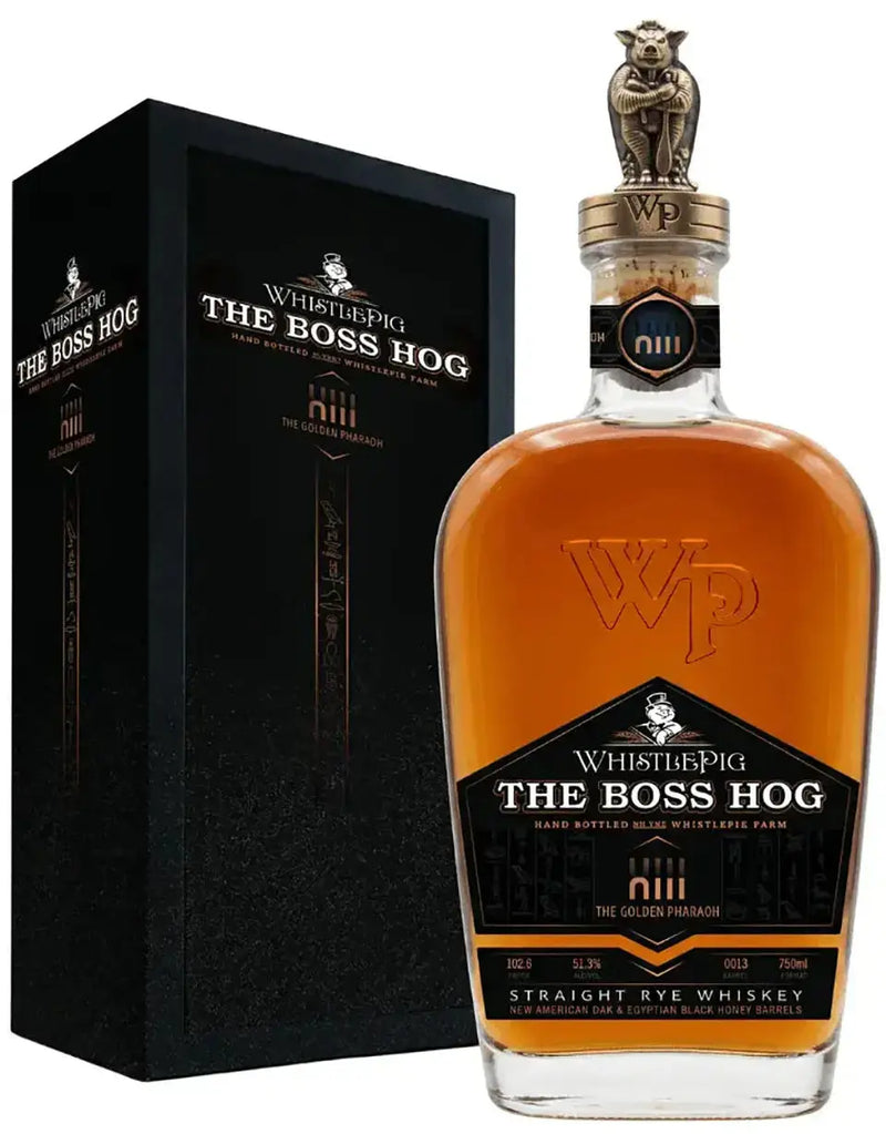 WhistlePig Boss Hog XIII The Golden Pharaoh Rye Whiskey 750ml