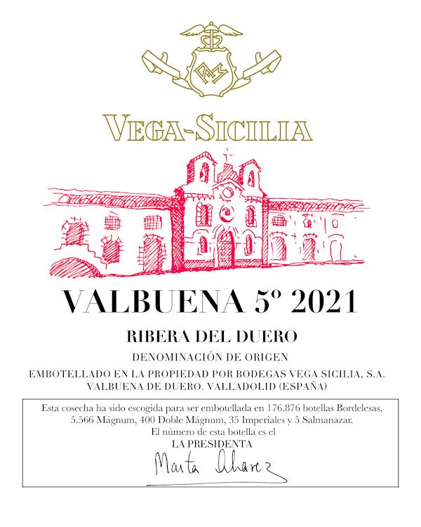 2021 Vega Sicilia - Valbuena (750ml) [PRE ARRIVAL]