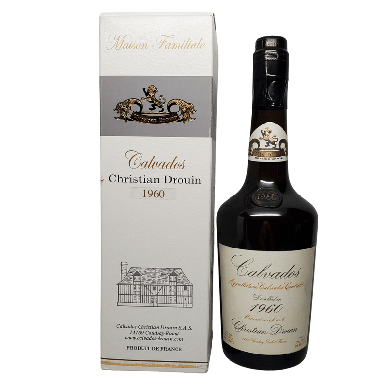 Christian Drouin 1960 Calvados Brandy 750ml