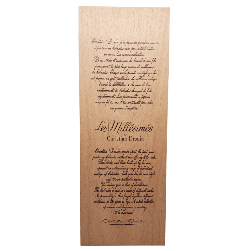 Christian Drouin 1970 Calvados Brandy 700ml