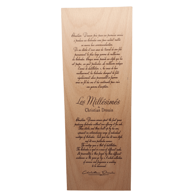 Christian Drouin 1975  Calvados Brandy 700ml