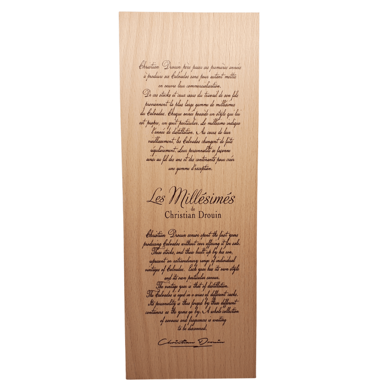 Christian Drouin 2000 Calvados Brandy 700ml