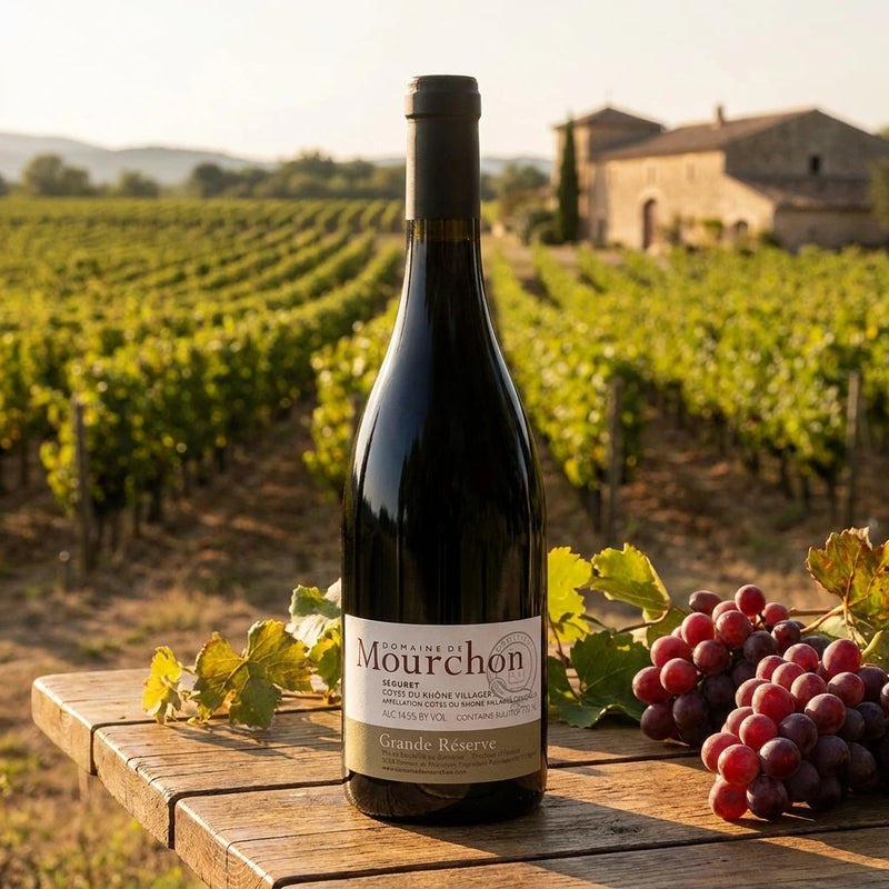 2022 Domaine de Mourchon - Cotes du Rhone Seguret Grande Reserve (750ml) | This wine at a vineyard