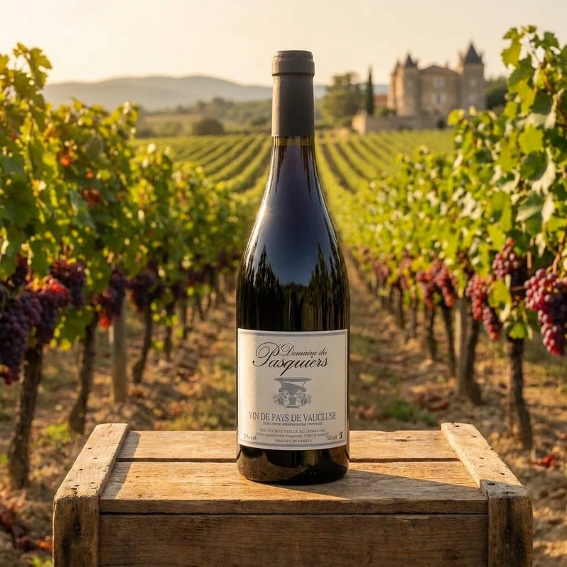 2023 Domaine des Pasquiers - VdP de Vaucluse | This wine in a vineyard