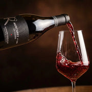2023 Raquillet - Mercurey Vasees | This wine pouring into a glass.