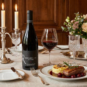 2023 Raquillet - Mercurey Vasees | This wine with a fine european meal on a fancy set dinner table