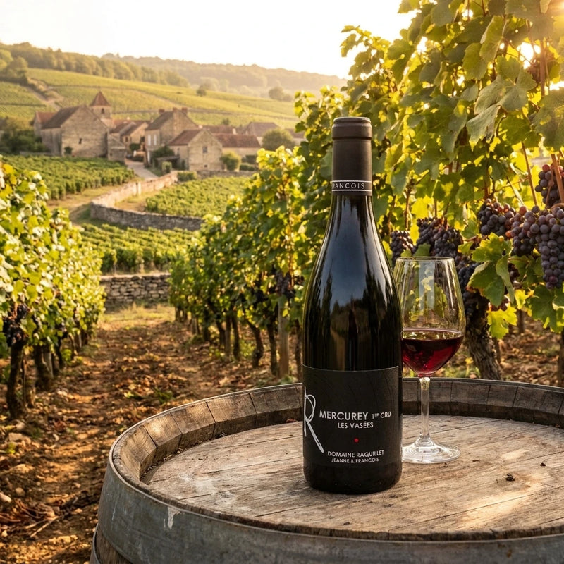 2023 Raquillet - Mercurey Vasees | This wine in a vineyard in Burgundy France