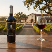 2023 Robert Mondavi - Cabernet Sauvignon Private Selection California (750ml) | This wine at the Robert Mondavi winery with vines in the background.