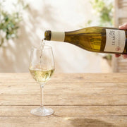 2024 Foucher-Lebrun - IGP Val de Loire Sauvignon Petit Le Mont (750ml) | This white wine pouring into a wine glass.