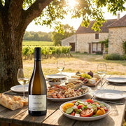 2024 Samuel Billaud - Chablis Grand Terroir (750ml) [PRE ARRIVAL] | This wine on a table with summer foods.