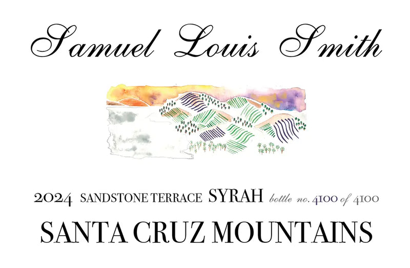 2024 Samuel Louis Smith - Syrah Santa Cruz Mountains Sandstone Terrace (750ml)
