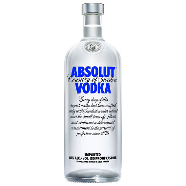 Absolut Vodka 750ml