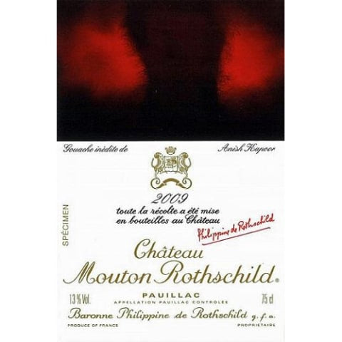 2009 Chateau Mouton Rothschild Pauillac (750ml) EX-CHATEAU RELEASE