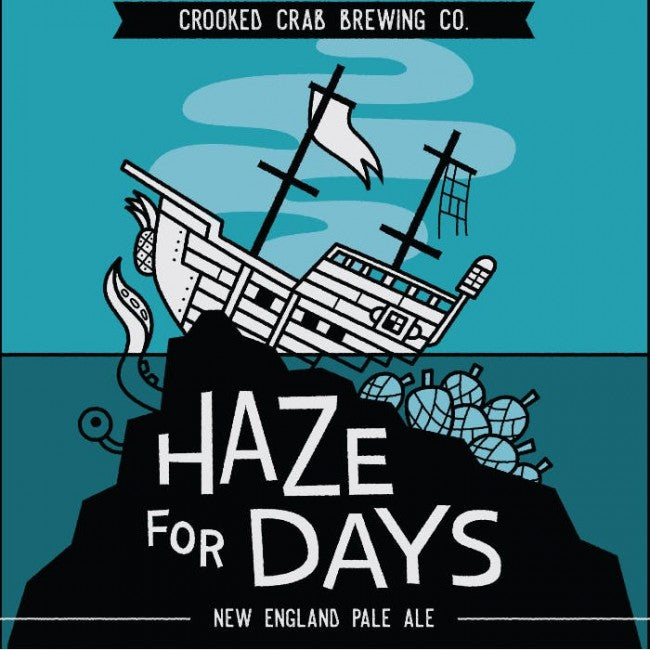 Crooked Crab Brewing Haze For Days Pale Ale 6pk