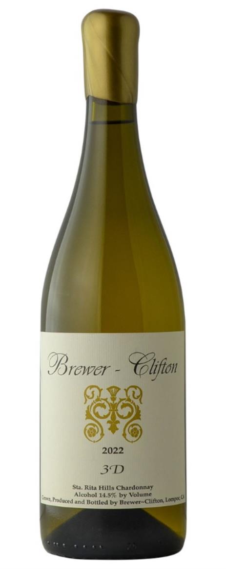 2022 Brewer Clifton - Chardonnay 3D Santa Rita Hills (750ml)