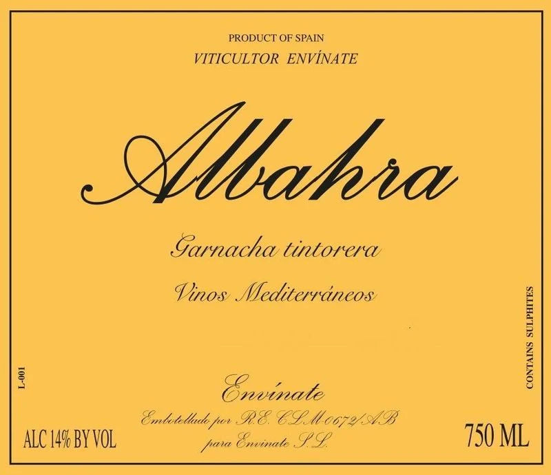 2025 Envinate -Garnacha Tintorera  Albahra (750ml)