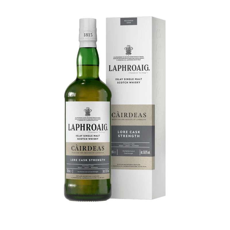 Laphroaig Cairdeas Lore Cask Strength Single Malt Whiskey 700ml