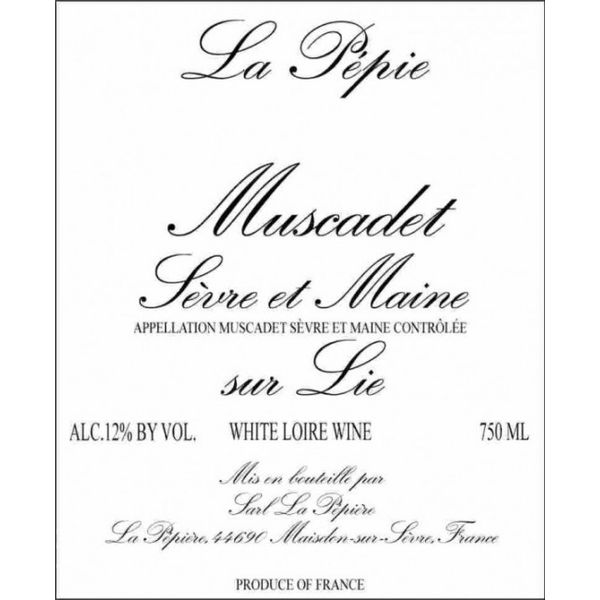 2025 Domaine de la Pepiere - Muscadet Sur Lie La Pepie (750ml)