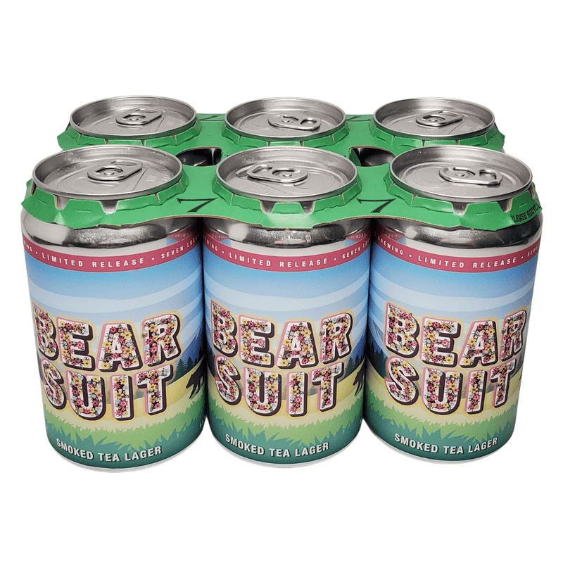 7 Locks Brewing Bear Suit Smoked Tea Lager 6pk cans