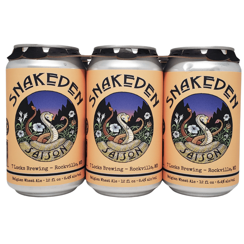 7 Locks Brewing Snakeden Saison 6pk 12oz cans