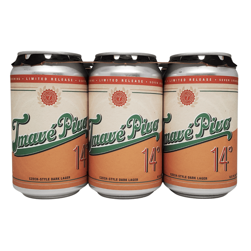 7 Locks Brewing Tmave Pivo Czech-Style Dark Lager 6pk 12oz cans