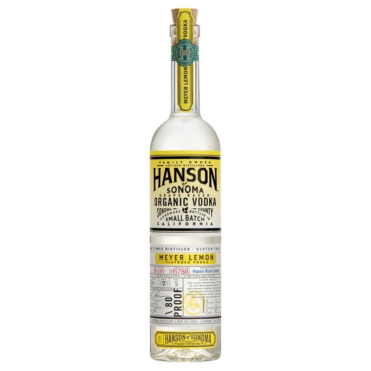 Hanson Of Sonoma Meyer Lemon Vodka 750ml