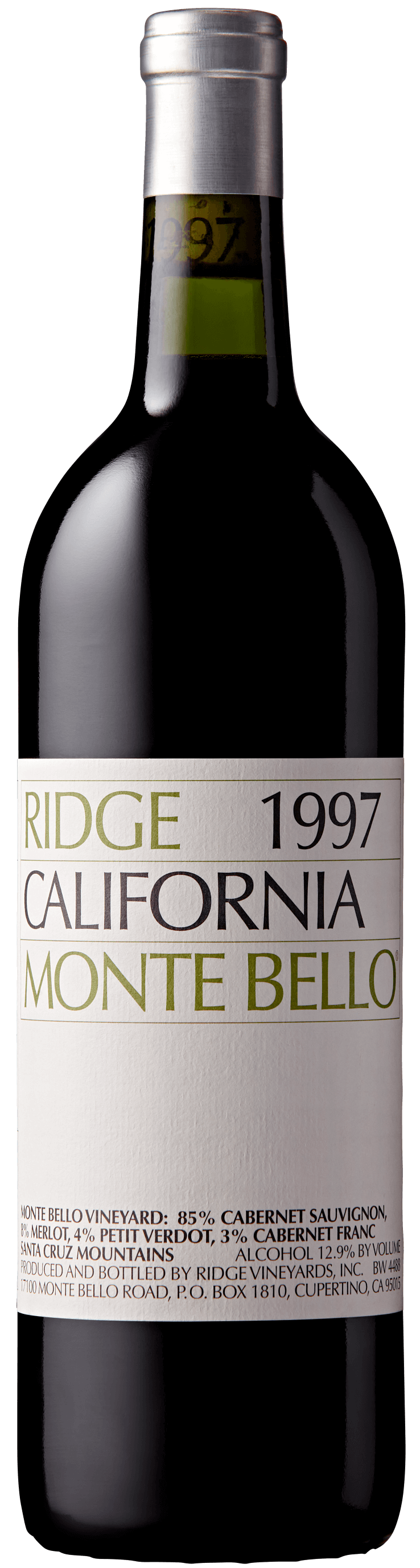 1997 Ridge Cabernet Sauvignon Monte Bello (750ml)