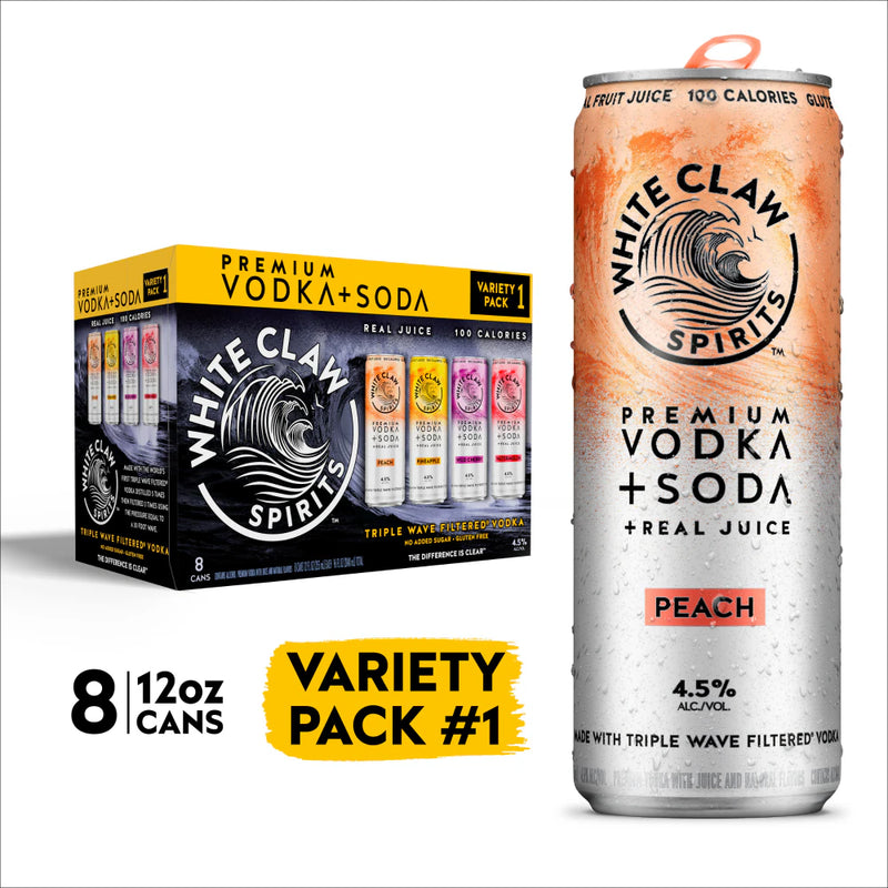 White Claw Vodka Soda Variety 8pk #1
