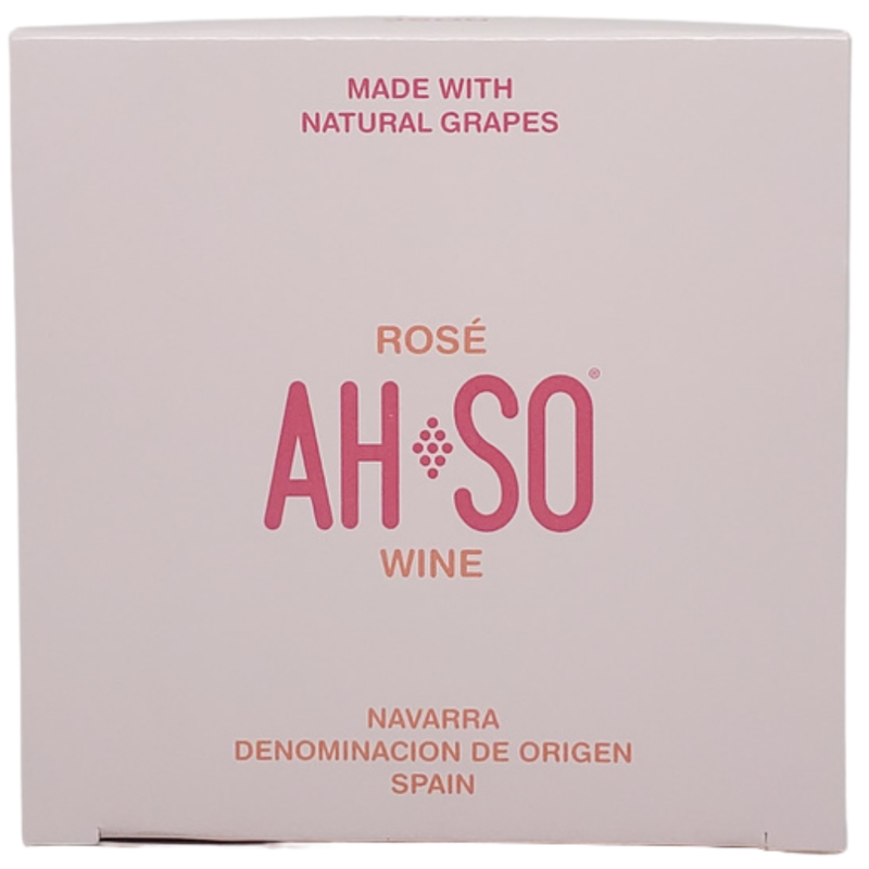 Ah-so Navarra Rose rose wine (Garnacha Rose) 4pk 250ml cans