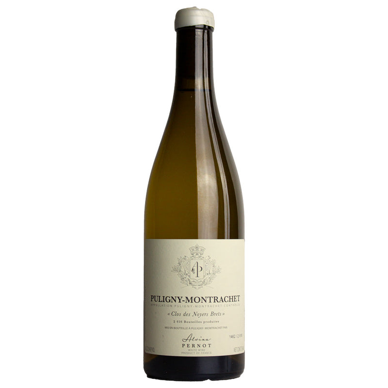 Alvina Pernot Puligny-Montrachet Clos des Noyers Brets bottle