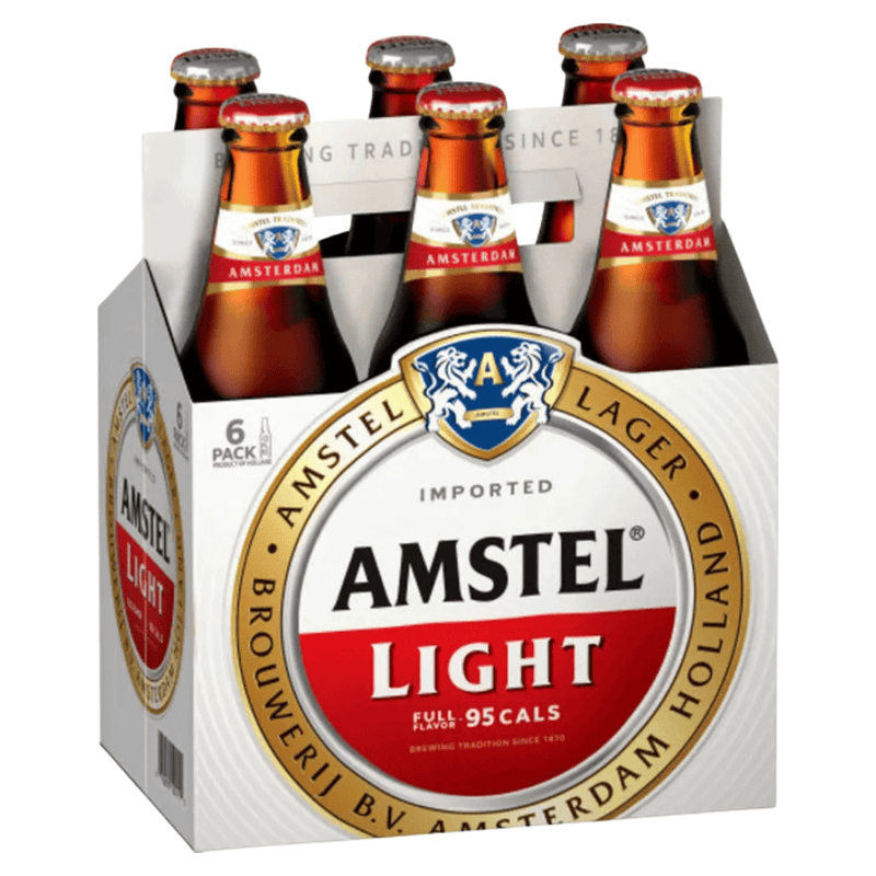 Amstel Light 6pk bottle