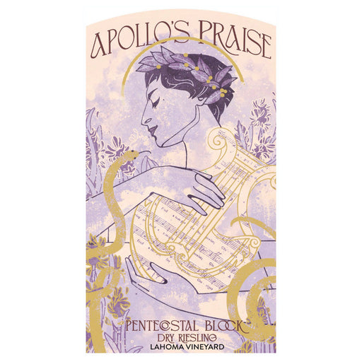 Apollo's Praise Pentacostal Block Dry Riesling label