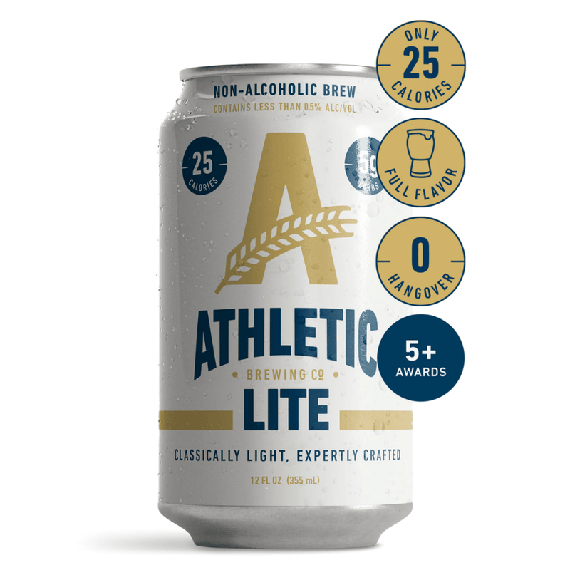 Athletic Brewing Lite light refreshing 6pk