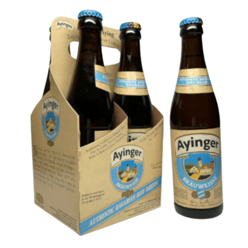 Ayinger Brewery Brauweisse 4pk bottle