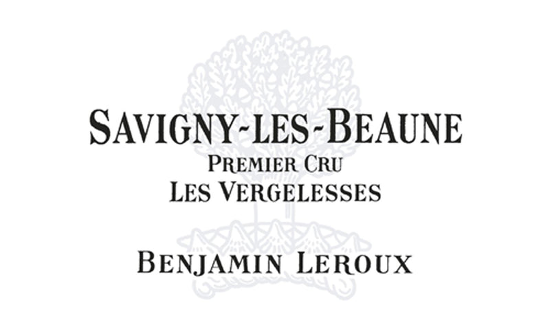 Benjamin Leroux Savigny-les-Beaune 1er Cru Les Vergelesses label