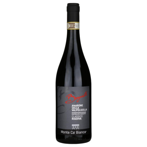 Begali Amarone Monte Ca Bianca bottle