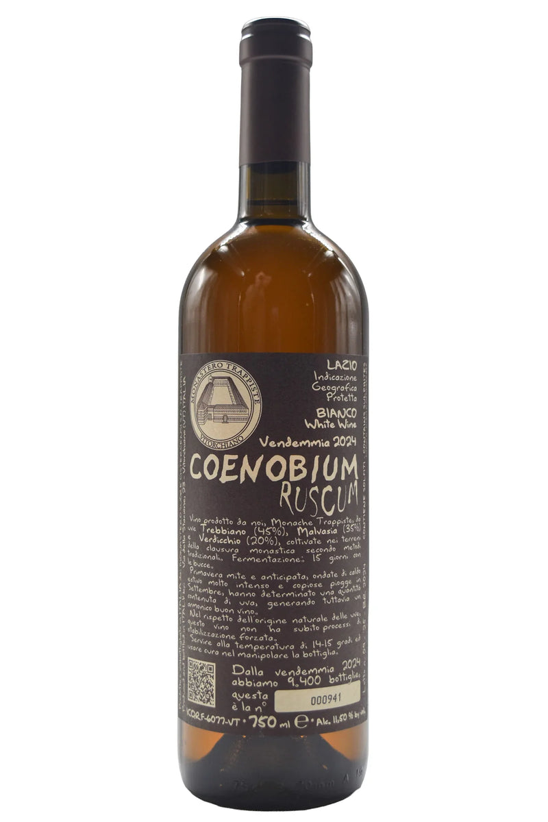 2024 Monastero Suore Cistercensi - Lazio Bianco IGT Coenobium Ruscum (750ml)