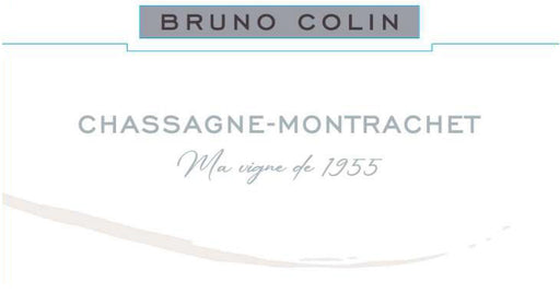 Bruno Colin Chassagne-Montrachet Ma Vigne de 1955 abel