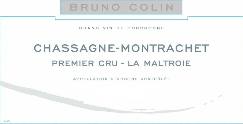 Bruno Colin Chassagne-Montrachet 1er Cru La Maltroie