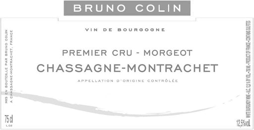 Bruno Colin Chassagne-Montrachet 1er Cru Morgeot