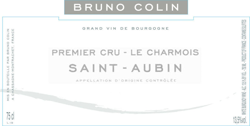 Bruno Colin Saint-Aubin 1er Cru Le Charmois