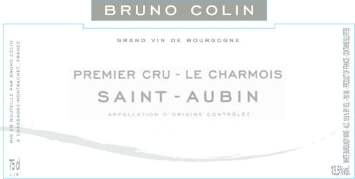 Bruno Colin Saint-Aubin 1er Cru Le Charmois