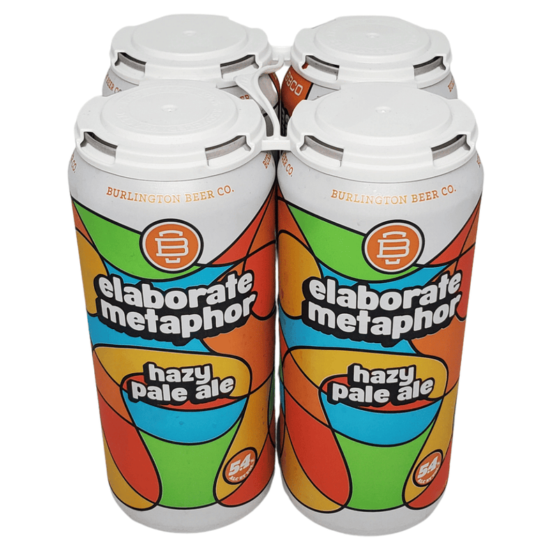 Burlington Beer Co. Elaborate Metaphor New England Style Pale Ale 4pk 16oz cans