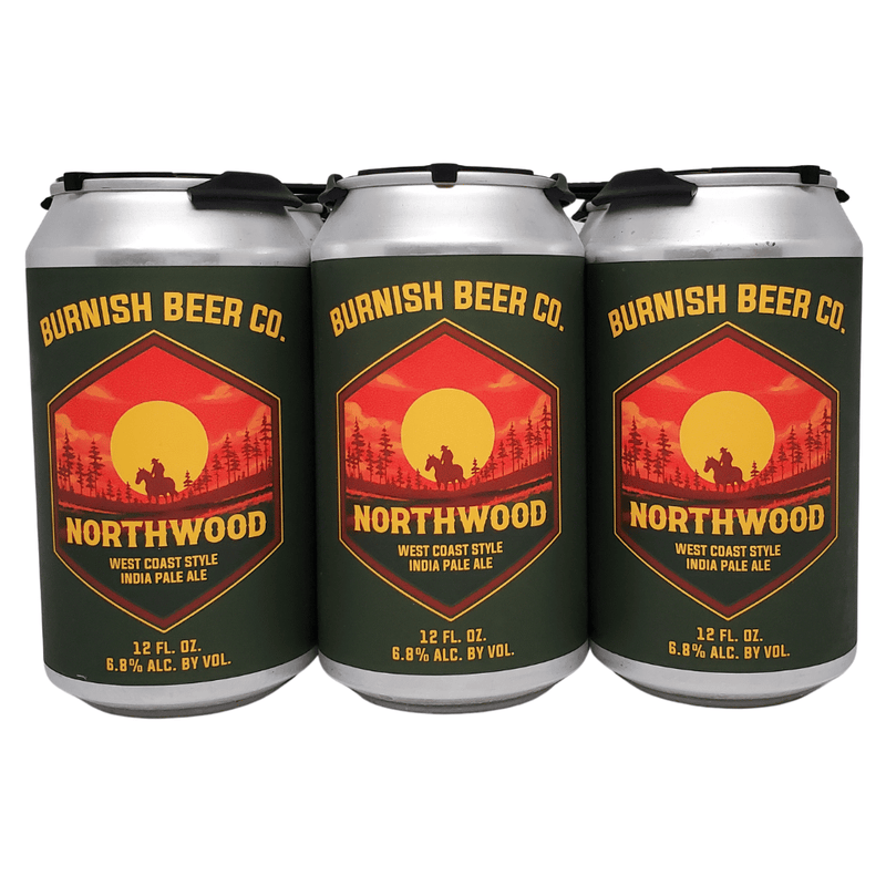 Burnish Beer Co. Northwood West Coast Style IPA 6pk 12oz cans