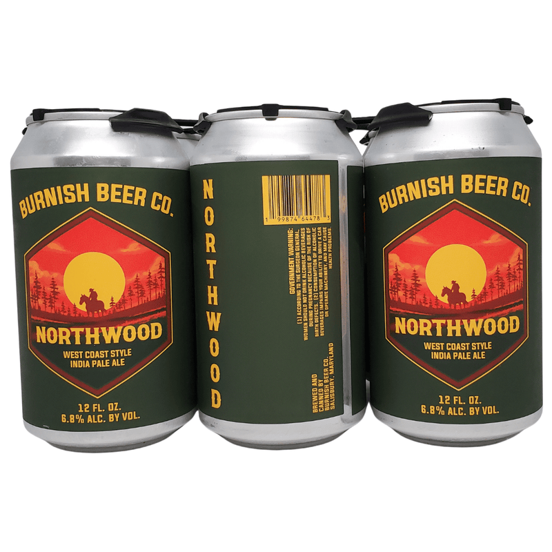 Burnish Beer Co. Northwood West Coast Style IPA 6pk 12oz cans