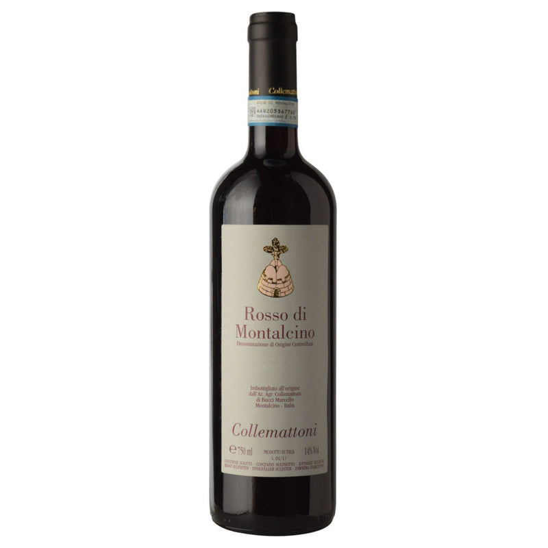 Collemattoni Rosso di Montalcino bottle