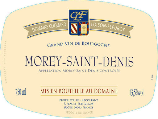 Coquard Loison-Fleurot Morey-Saint-Denis label