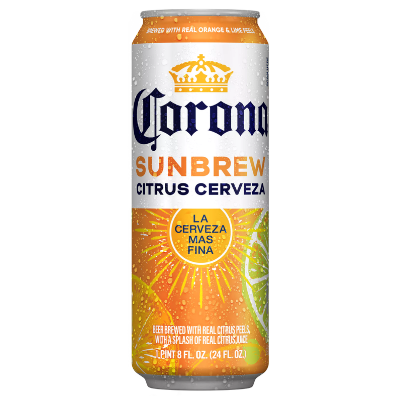 Corona Sunbrew Citrus Cerveza 24oz Can