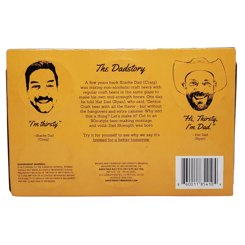 Dad Strength Brewing India Pale Ale 6pk 12oz cans
